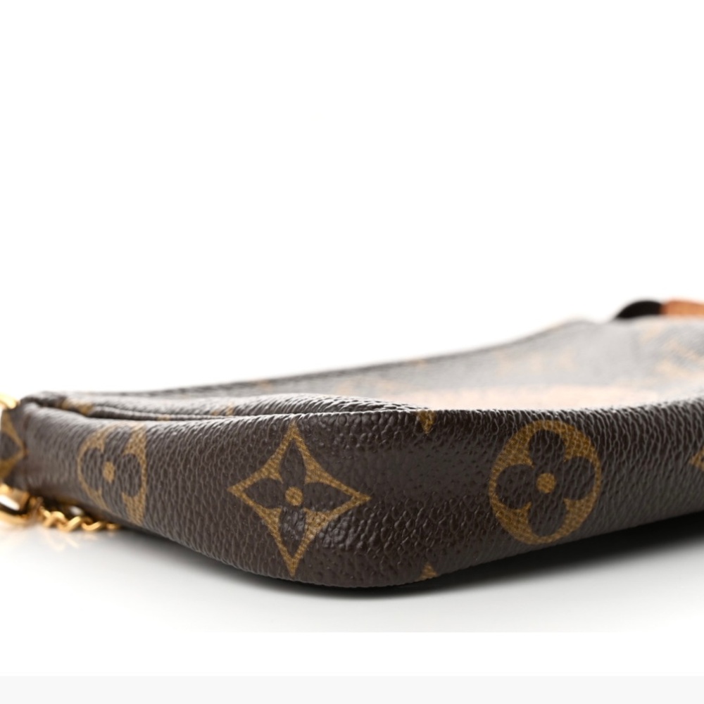 LOUIS VUITTON Monogram Trunk Illustration Pochette FL1037 - Picture 10 of 17
